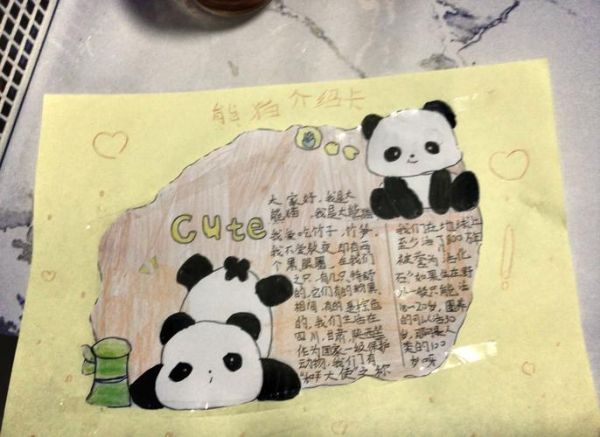 儿童动物小百科读书卡怎么做_动物小百科读书卡模板推荐