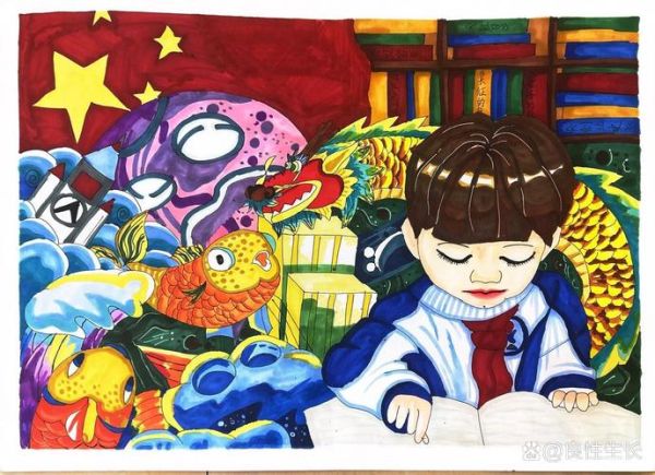 读书绘画百科图片_如何高效临摹