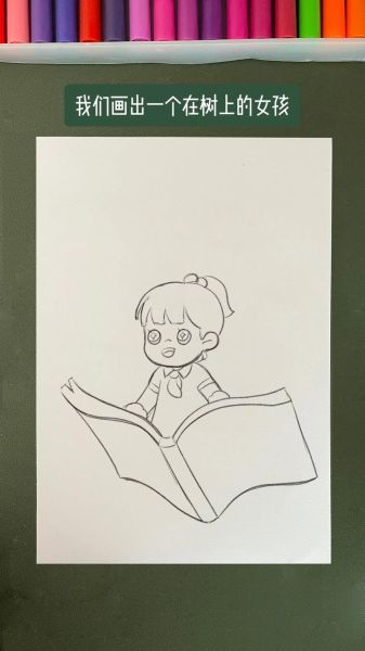 读书绘画百科图片简单又好看_怎么画