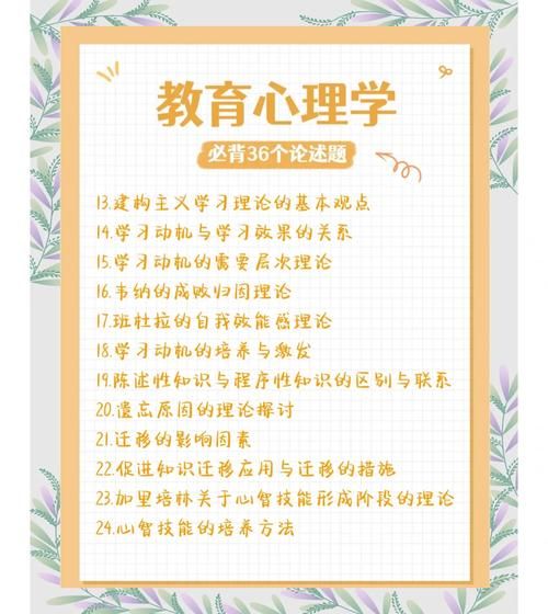 江苏教育心理学真题_如何高效备考