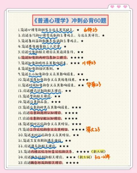 大学选修心理学学什么_如何拿高分