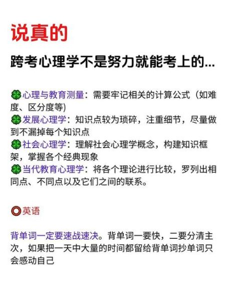 教育心理学在职硕士_如何高效备考