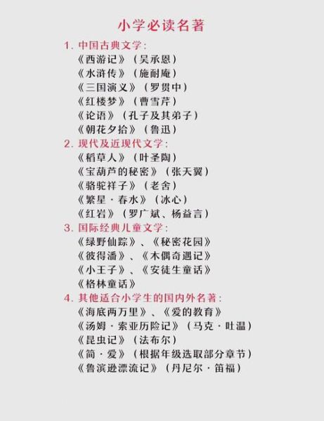 小学百科必读书目推荐_哪些书值得孩子反复读