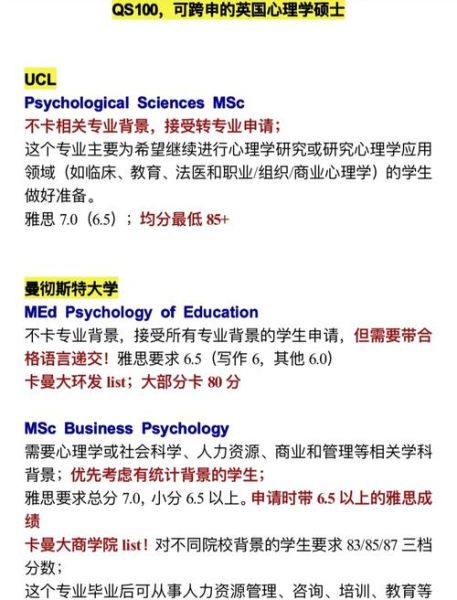 欧洲心理学硕士申请条件_欧洲心理学就业前景