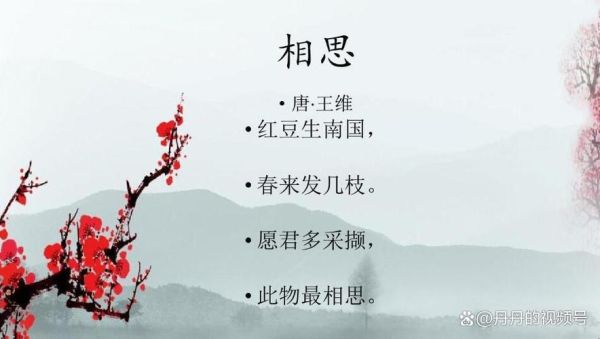 相思表达了什么情感_相思为何让人夜不能寐