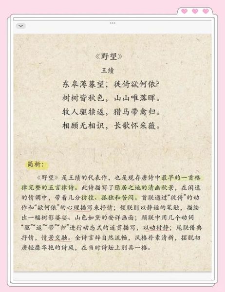 野望表达了什么情感_杜甫野望的情感内涵