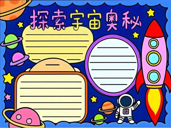 太空百科读书小报怎么做_太空小报内容有哪些