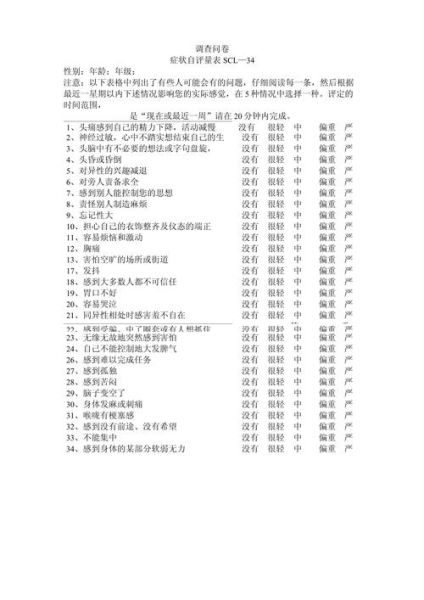 心理调查问卷怎么设计_心理调查问卷常见问题