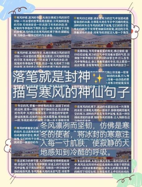 冬风表达的情感是什么_如何描写冬风