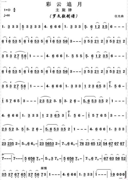 彩云追月表达了什么情感_如何听懂曲中深意