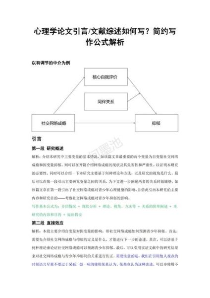 如何撰写心理学博士论文_心理学博士论文写作技巧