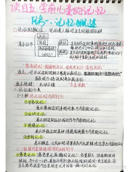 教育学心理学笔记_如何高效记忆