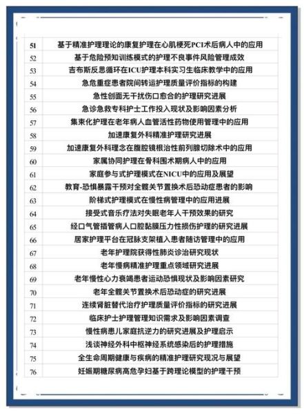 护理心理学研究对象有哪些_如何应用于临床