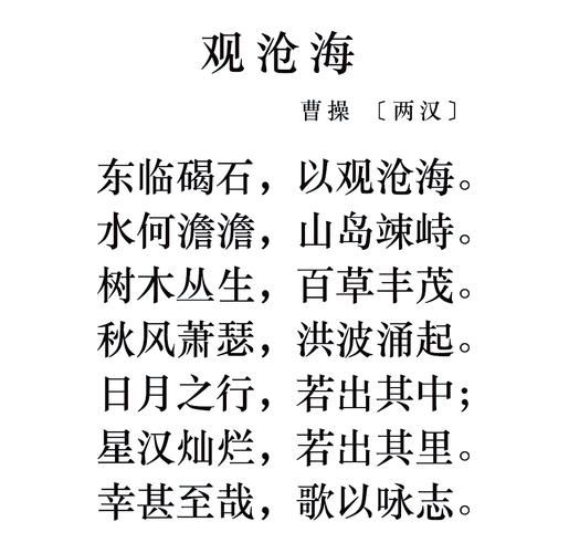 观沧海表达了什么情感_曹操为何如此豪迈