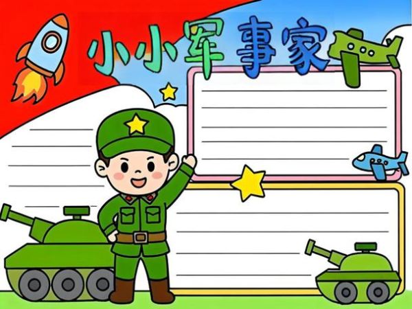 儿童军事百科读书小报怎么做_如何吸引孩子阅读