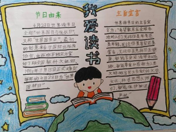 手抄报怎么写_我爱读书大百科内容怎么选