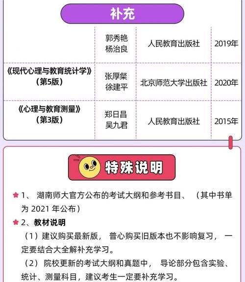 心理学考研参考书目有哪些_如何高效使用