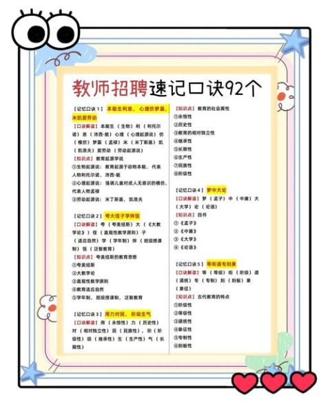 教师招聘考试心理学考什么_如何高效备考