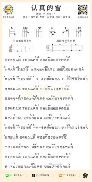 认真的雪表达了什么情感_薛之谦歌词解析