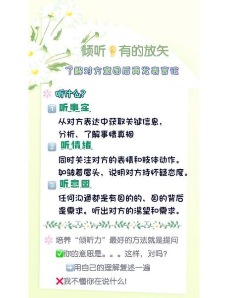 如何有效倾听_倾听技巧有哪些