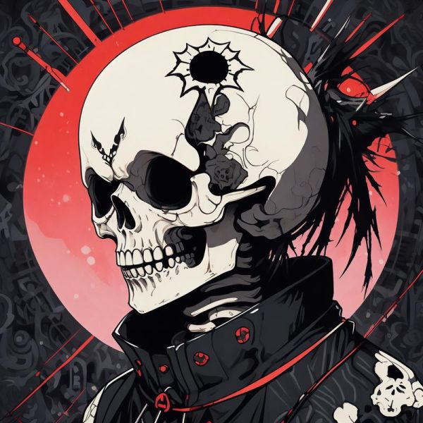 骷髅怎么表达情感_骷髅表情含义